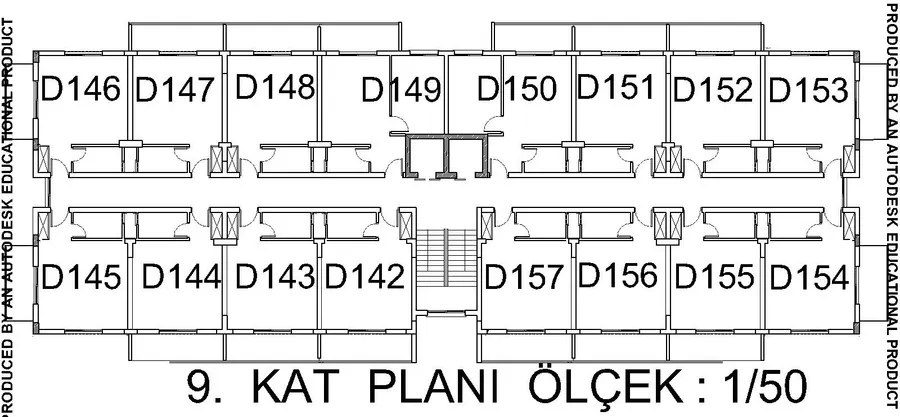 Studio kat planı